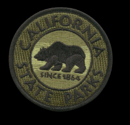 CALIFORNIA STATE PARKS ROUND PATCH - 4" - SUBDUED